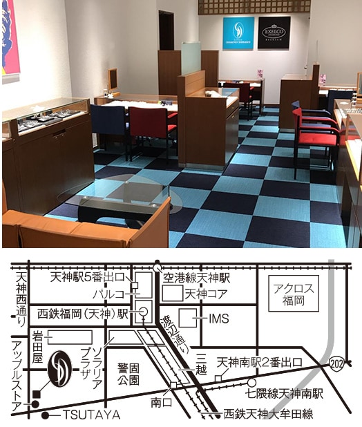 銀座ダイヤモンドシライシ　福岡本店