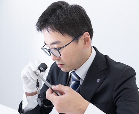 輝きを重視したダイヤモンド選定のプロフェッショナル