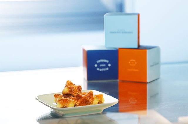 コロコロワッフルクッキー & ウェルカムドリンク