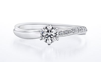 ウィッシング フラワー 婚約指輪