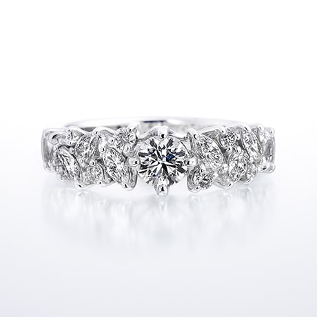 「かわいい～！」アクセサリーゴージャスな婚約指輪(エンゲージリング)の一覧｜銀座ダイヤモンドシライシ