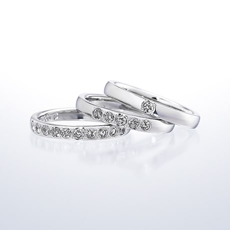 結婚指輪「Anolyu Anniversary」｜銀座ダイヤモンドシライシ