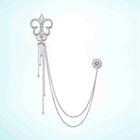 ダイヤモンドブローチ「MensLien （メンズリアン）」｜銀座