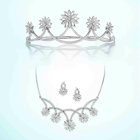 銀通し訪問着【宝石モチーフ ティアラ柄◆和のドレス】白 ホワイト ダイヤモンド ds_ti_sincere_item_01_201307.jpg