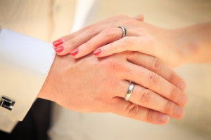 結婚指輪で二人の絆は強くなるイメージ