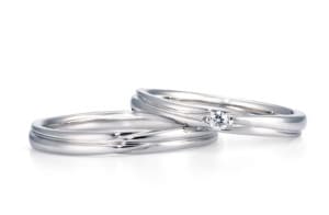 銀座ダイヤモンドシライシの結婚指輪（マリッジリング）「Ever after（エバーアフター）」