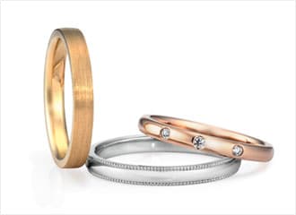松本本店のお客様の声 シークレットストーンを入れた世界にひとつの結婚指輪 銀座ダイヤモンドシライシ
