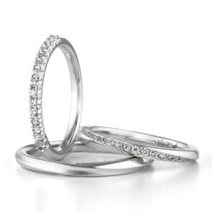 銀座ダイヤモンドシライシ、人気NO3の結婚指輪「Bouquet（ブーケ）」