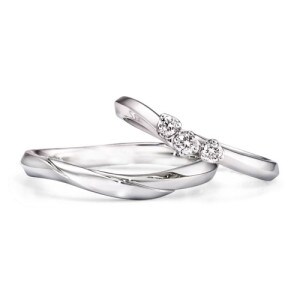 銀座ダイヤモンドシライシ、人気NO4の結婚指輪「第4位：Prometeor（プロミティア）」