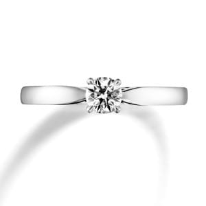 銀座ダイヤモンドシライシ人気婚約指輪（エンゲージリング）ランキング1位『Diana D.　細身（ディアナ　ディー　細身）』