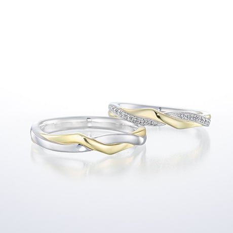 結婚指輪指輪人気ランキング第4位「Fortune Link（フォーチュン リンク）」
