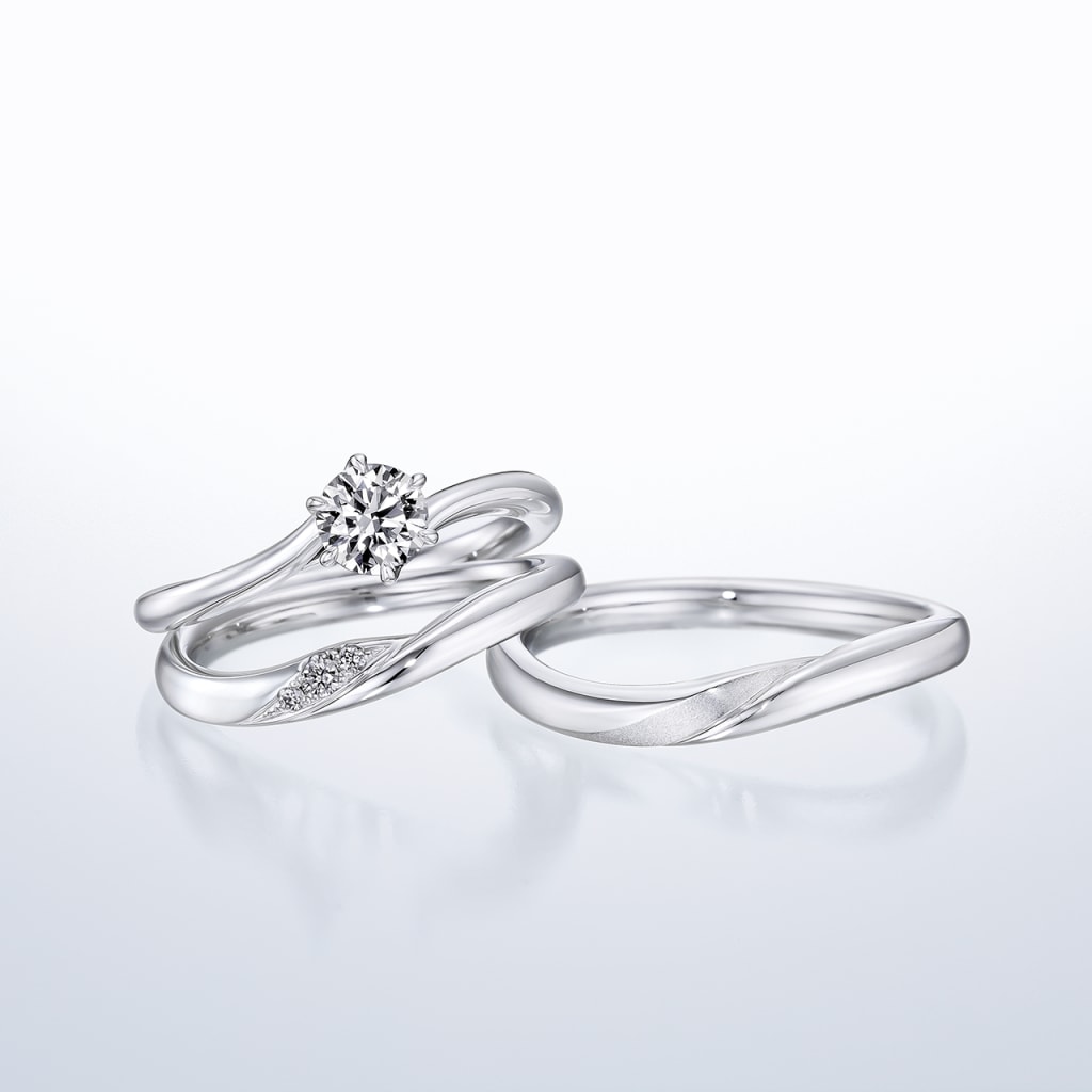 【新品未使用】ダイヤモンドシライシ　結婚指輪 set_pure_brightness-1-
